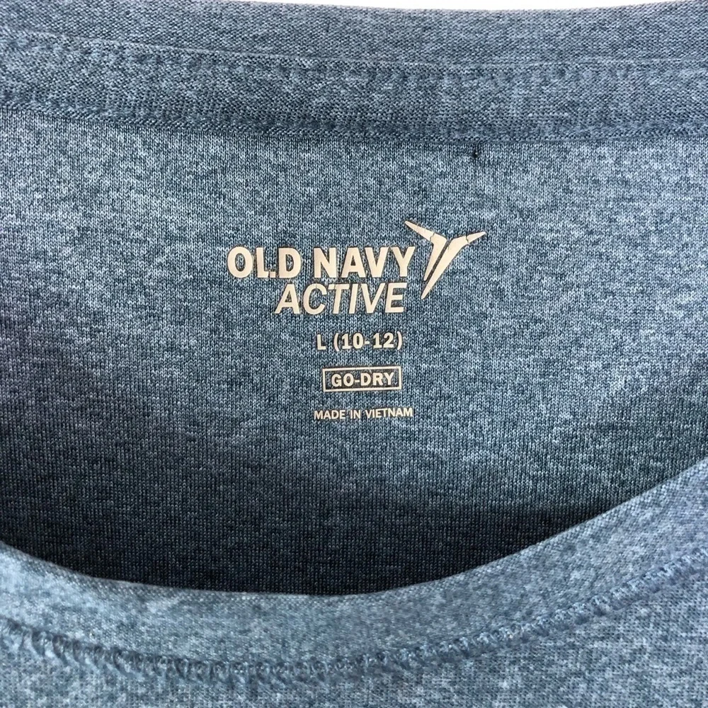 Girls Old Navy Active Blue Top